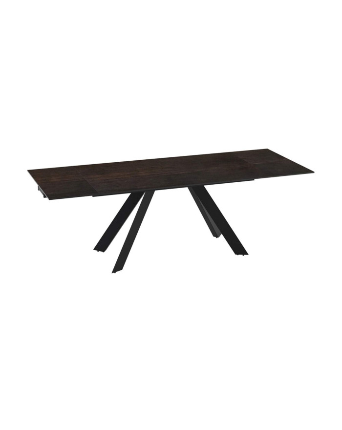 Table extensible 150/230 cm design contemporain Cinabre