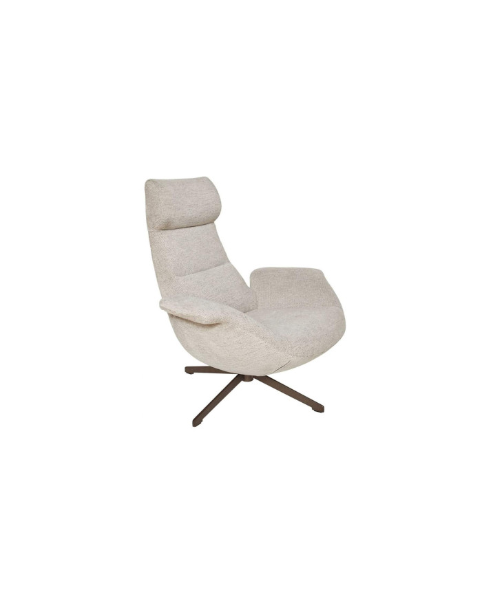 Fauteuil Albatros gris clair pivotant