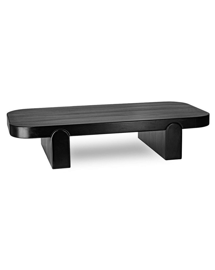Table basse en bois de manguier noir VARNA