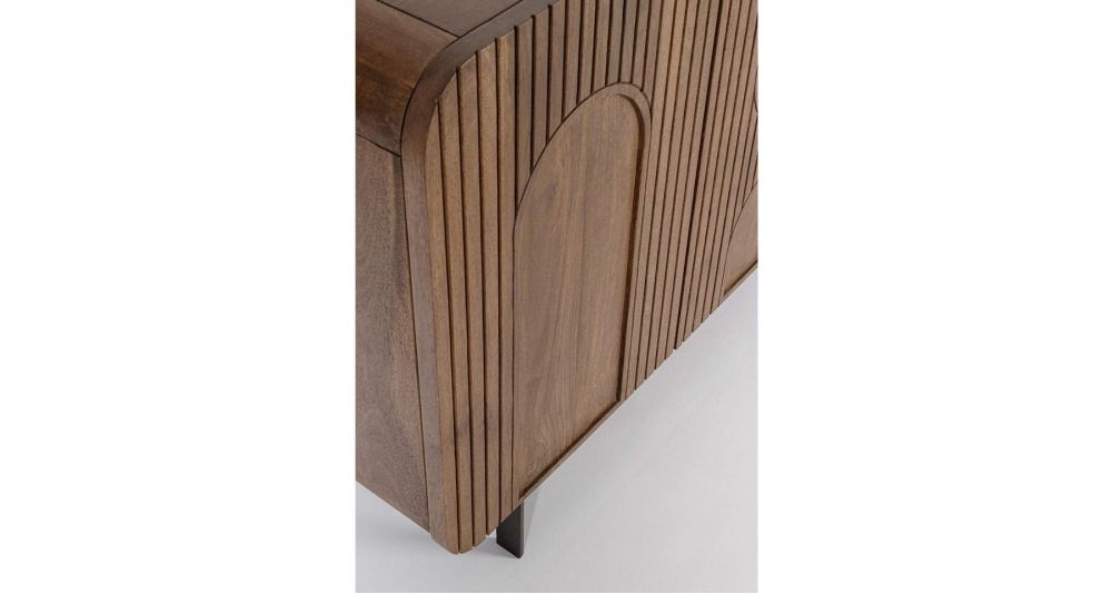 Buffet 4 portes contemporain en bois Orissa