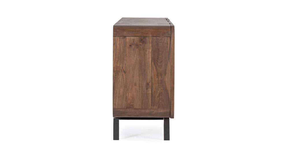 Buffet 4 portes contemporain en bois Orissa