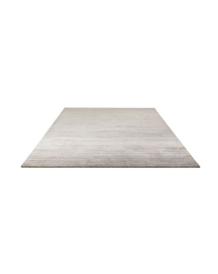 Tapis Candy gris chiné en viscose