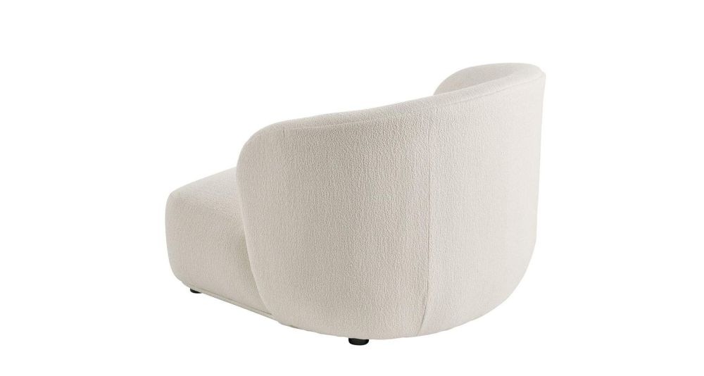 Fauteuil XL à bouclettes ou velours côtelé Lisette