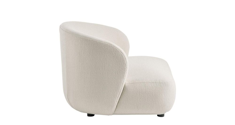 Fauteuil XL à bouclettes ou velours côtelé Lisette