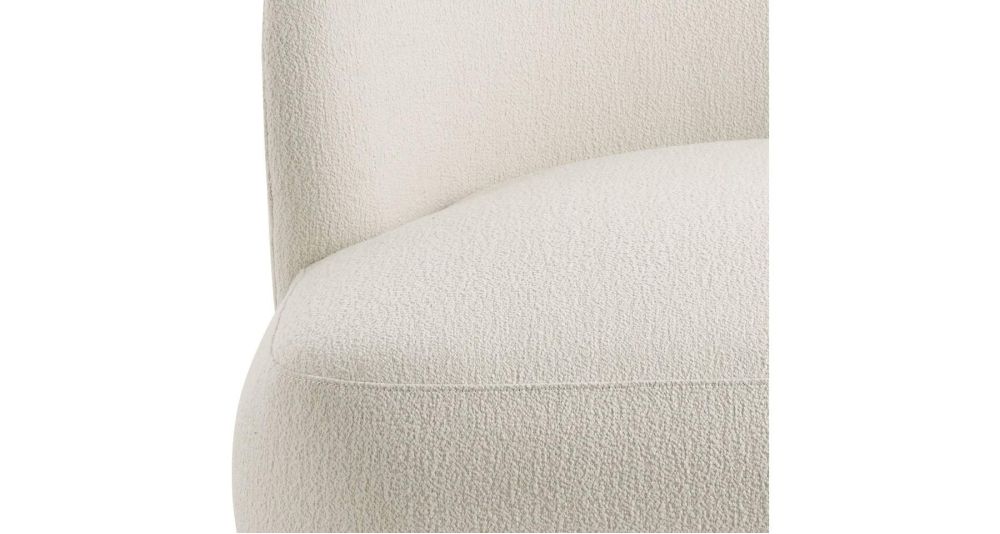 Fauteuil XL à bouclettes ou velours côtelé Lisette