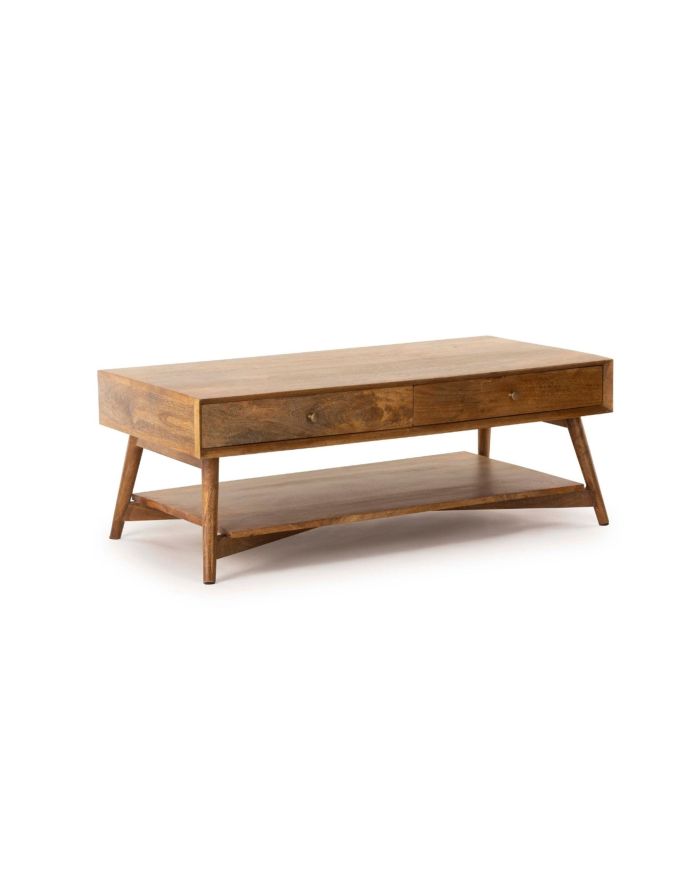 Table basse en manguier Itarsi - Athezza