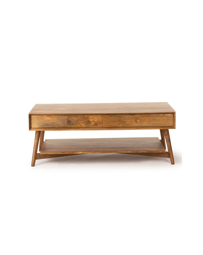 Table basse en manguier Itarsi - Athezza