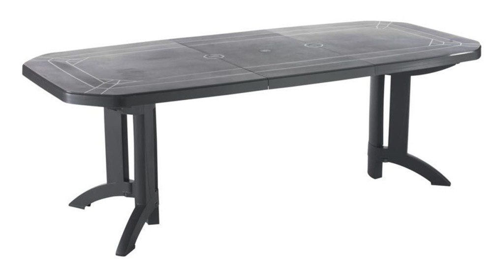 Lot 6 tables Vega extensibles 165 à 220 cm - Grosfillex